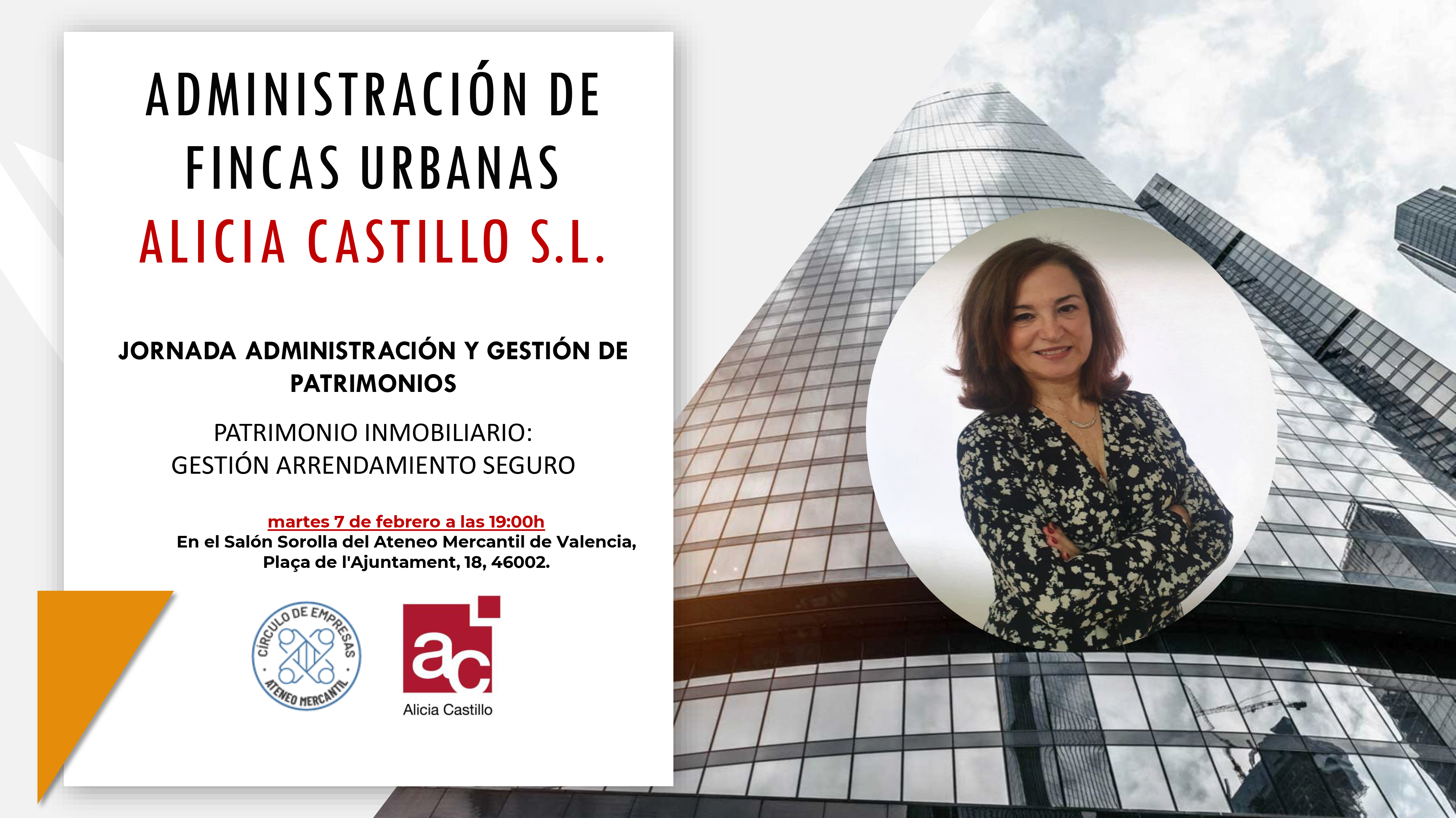 Alicia Castillo - Jornadas Gestión Patrimonio Inmobiliario